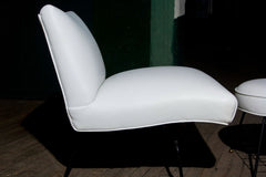 Dan Johnson Chair and Stool