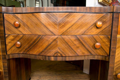 High Style Art Deco Sideboard with Exotic Woods