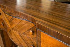 High Style Art Deco Sideboard with Exotic Woods