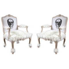 Zombie Poodle Louis XV Chairs