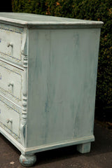 Antique Romanian Painted Chest of Drawers