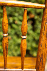 Set Of 8 Oak Spindleback Farmhouse Chairs