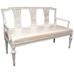 Gustavian Chair Back Settee